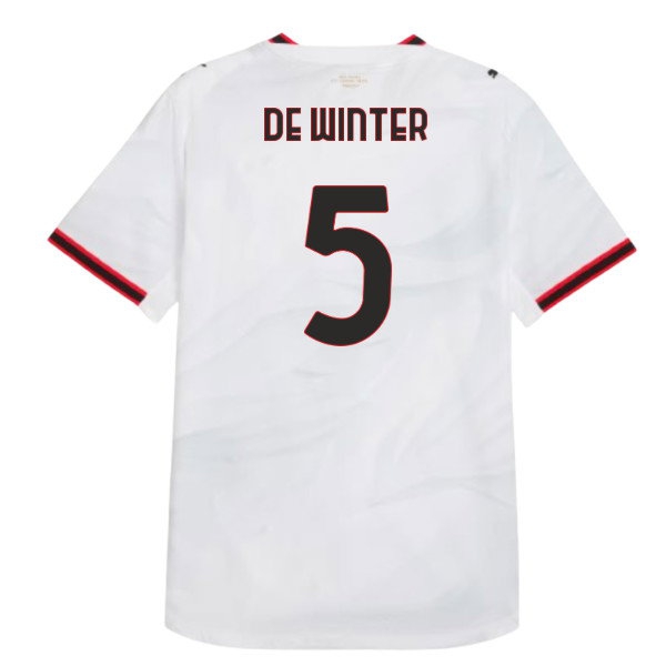 2026/27 AC Milan Shirt Winter Away Authentic Kit (De 5)